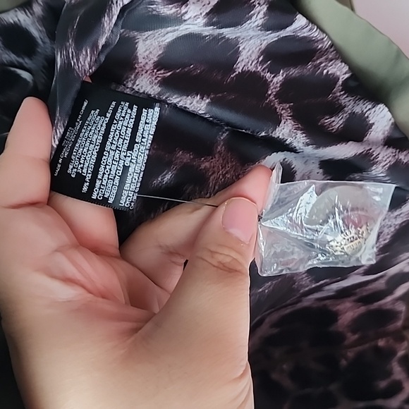 Karen Millen Cotton Blend Double Breasted Belted Short Trench Jacket Coat - Picture 9 of 9